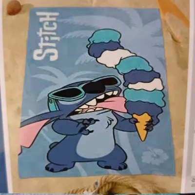 Drap de plage Stitch 